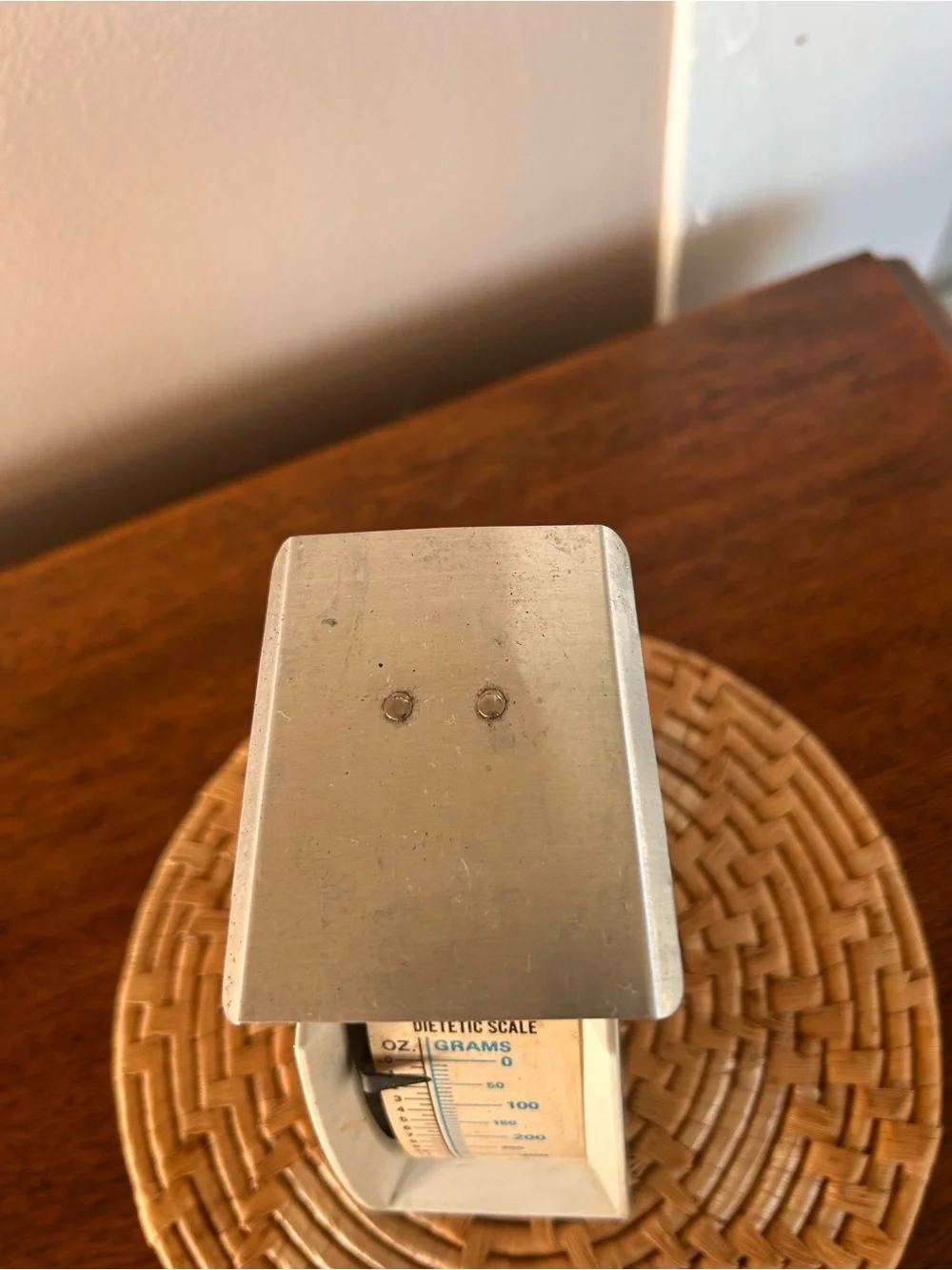 Vintage Hanson Dietetic Scale 16oz 500 grams Made in the USA Model 160-1